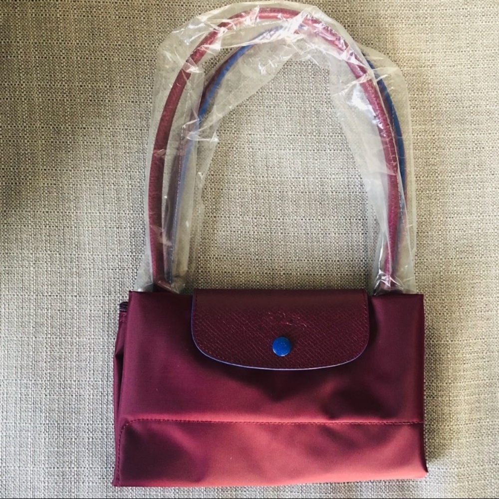 Longchamp Le Club Medium Leather Trimmed Tote Bag - Picture 11 of 11